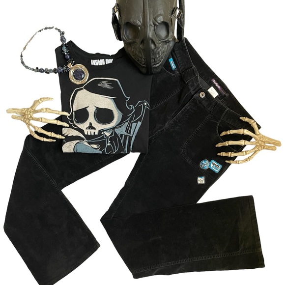 Y2k South Pole velvet womens pants - Picture 12 of 14